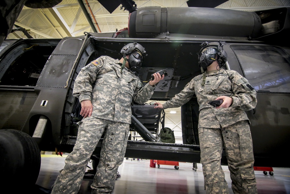 NJ Army Guard Black Hawk maintenance