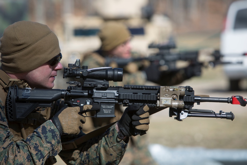 1/24 Marines prepare for urban warfare at Arctic Eagle