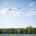 Missing man formation over Arlington National Cemetery