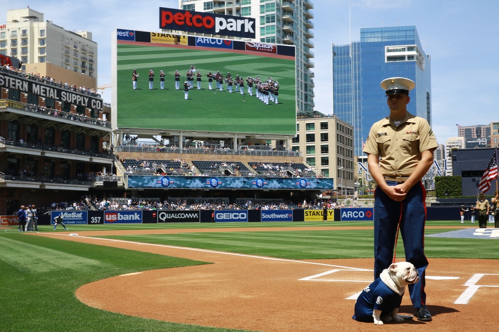 DVIDS Images Padres hold appreciation ceremony for military members