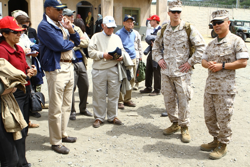 Council on Foreign Relations tours Camp Pendleton