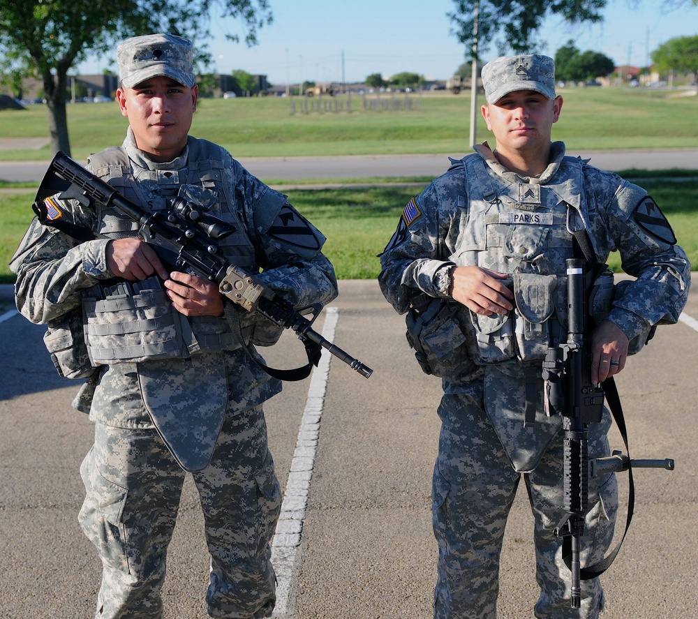 Black Jack Soldier competes for 1st CAV NCO of the Year