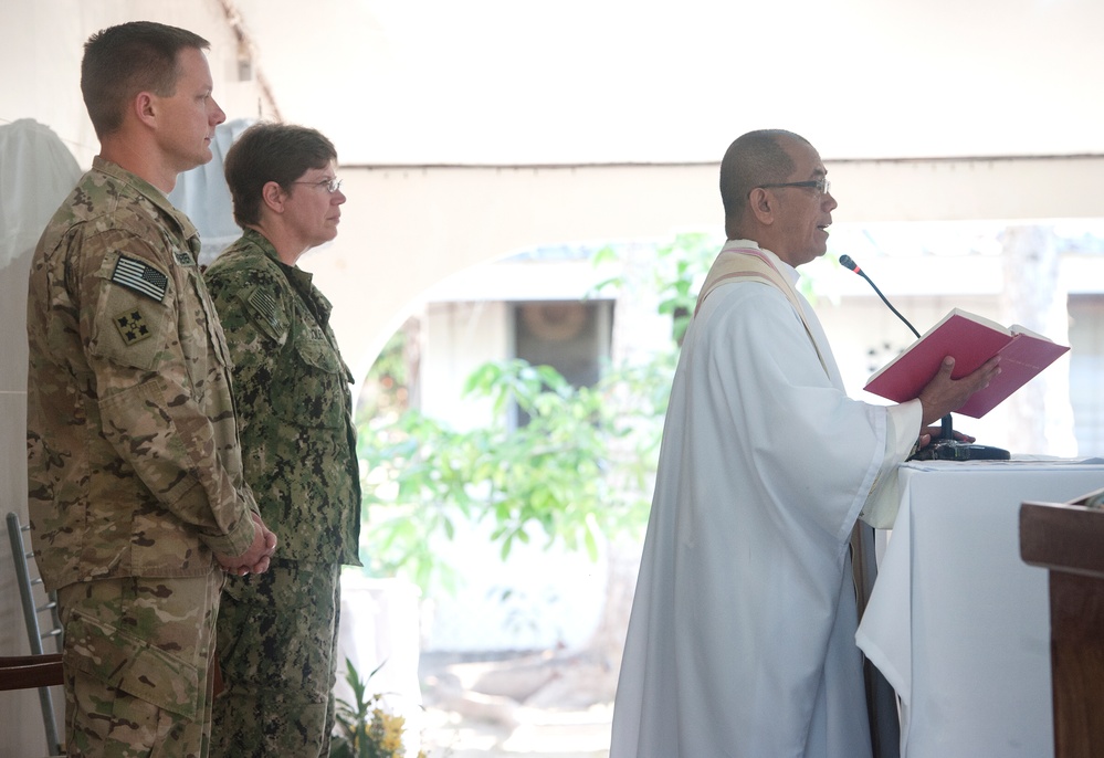 US, AFP, RAAF service members attend Joint Inter-Faith Prayer Service