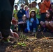 RES students plant trees for Earth Day