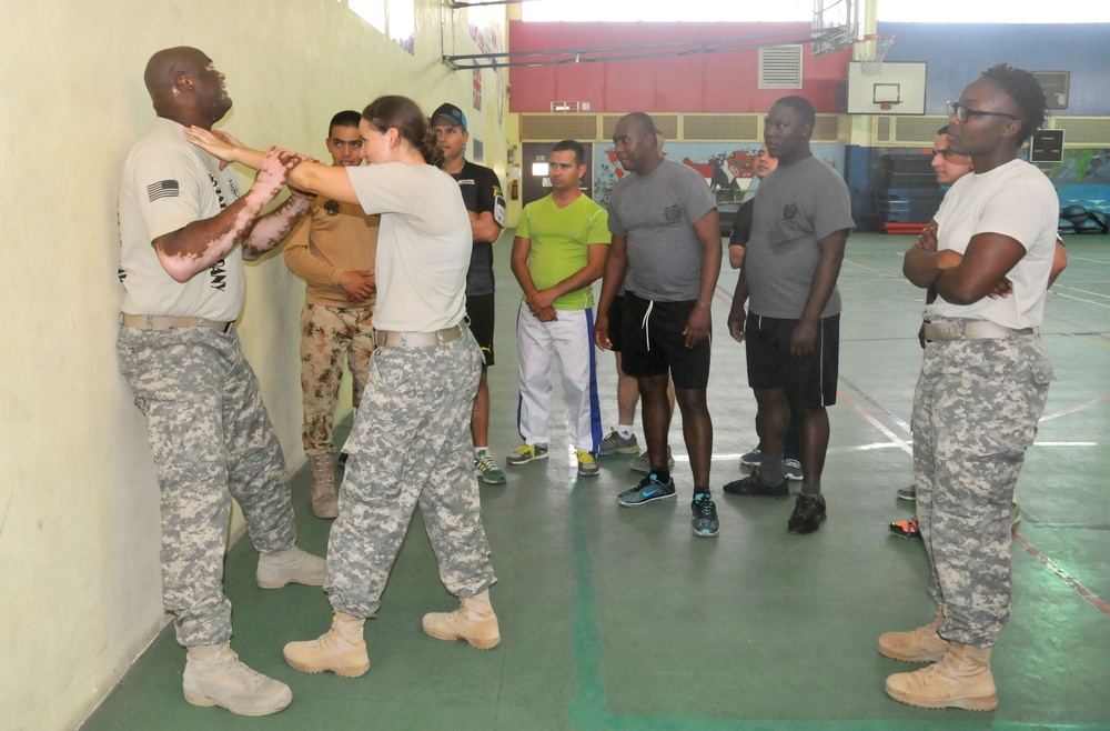 Army Soldiers partner with Colombian service members to combat sexual assault
