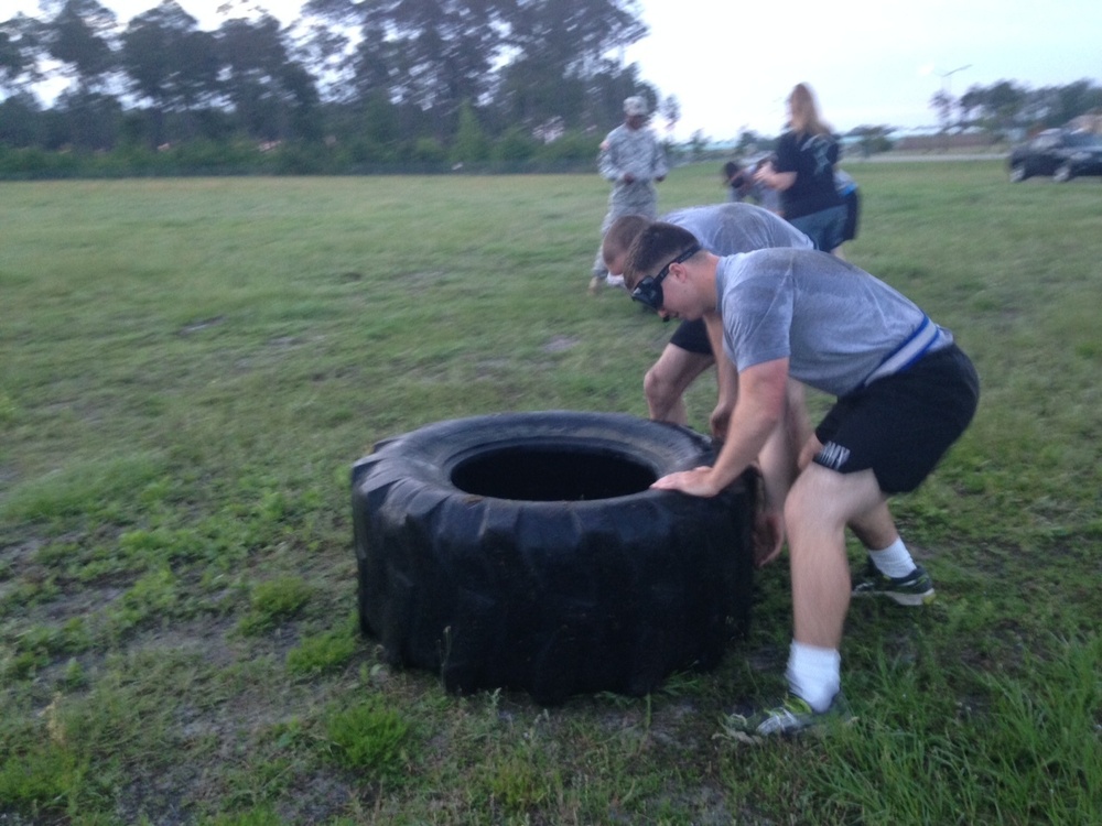 ‘Vanguard’ Brigade increases SHARP awareness during obstacle course event
