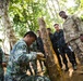 Philippine Marines teach US soldiers how to survive in the jungle