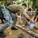 Philippine Marines teach US soldiers how to survive in the jungle