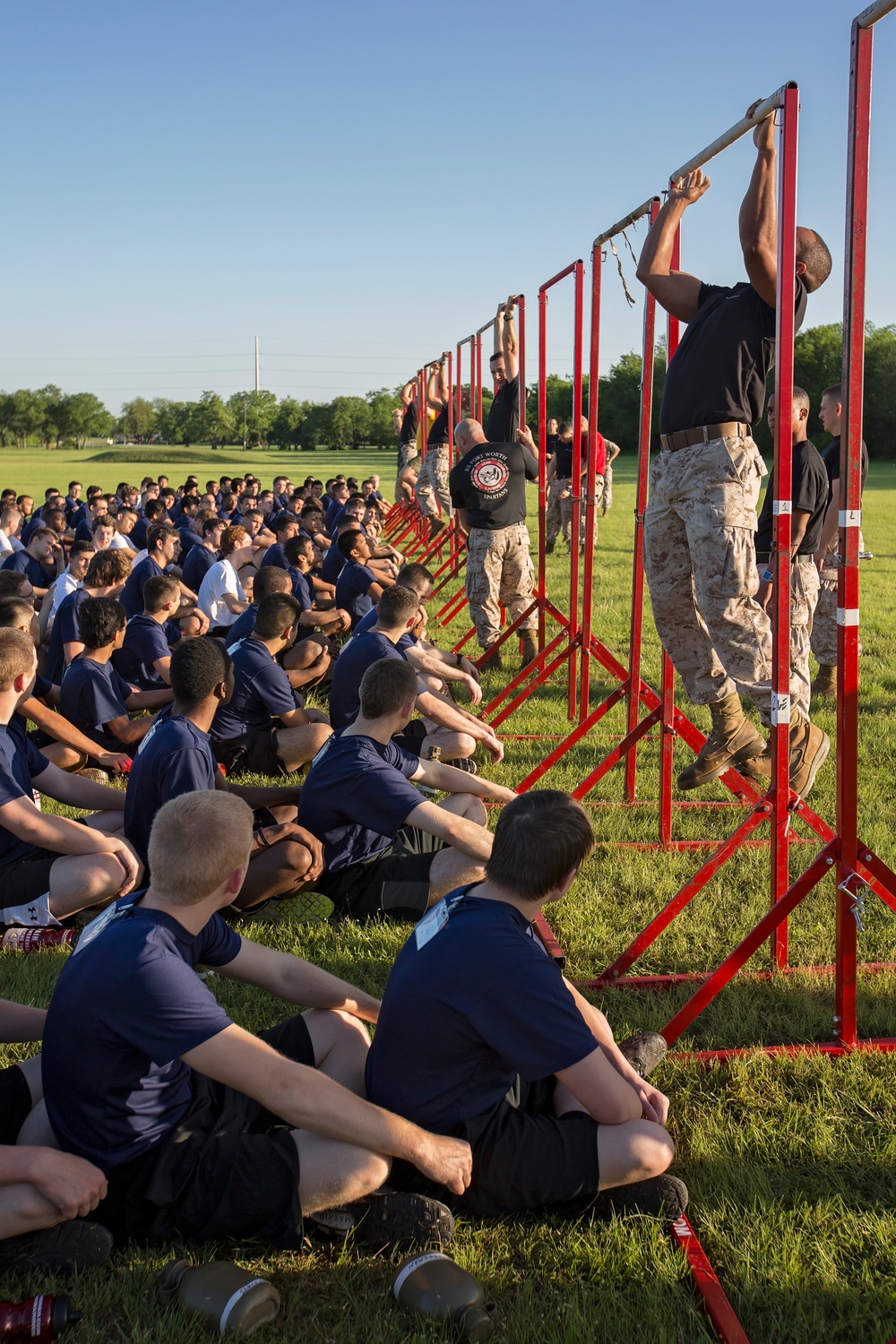 Recruiting Station Fort Worth Pool Function 2015