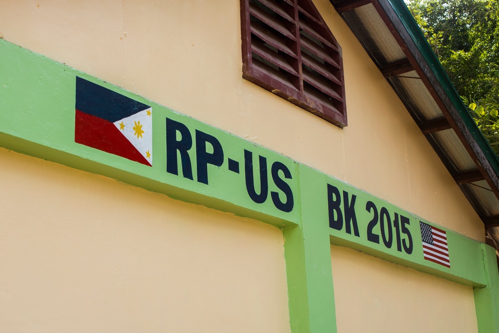 Dedication of new classroom at Sabang Elementary School