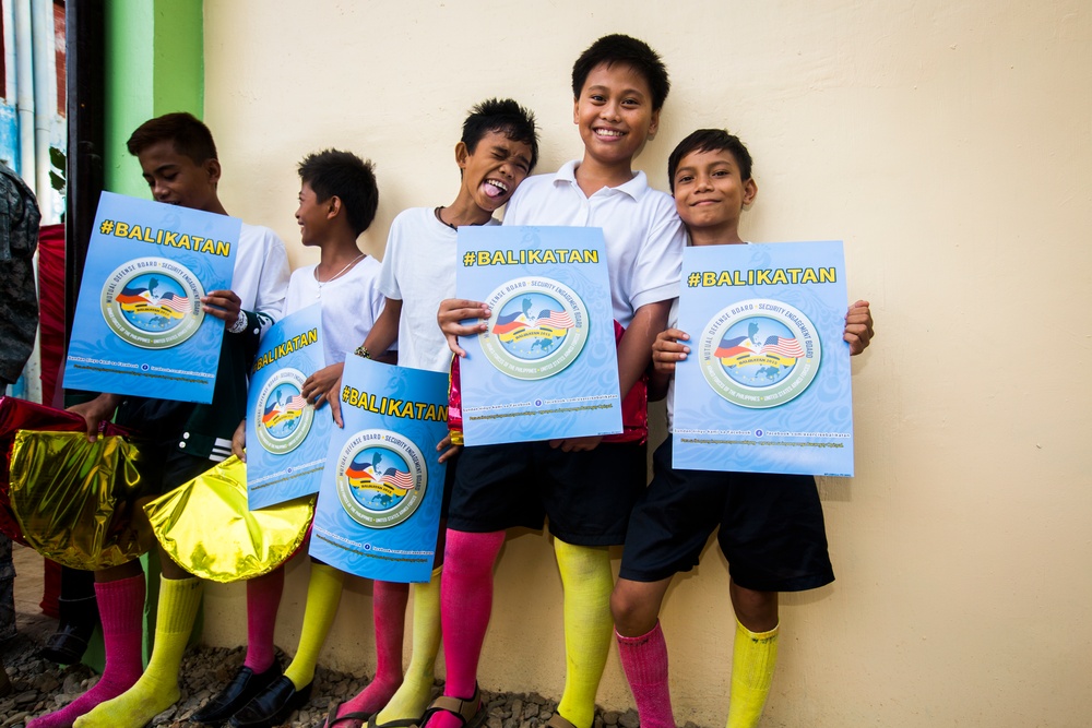 Dedication of new classroom at Sabang Elementary School