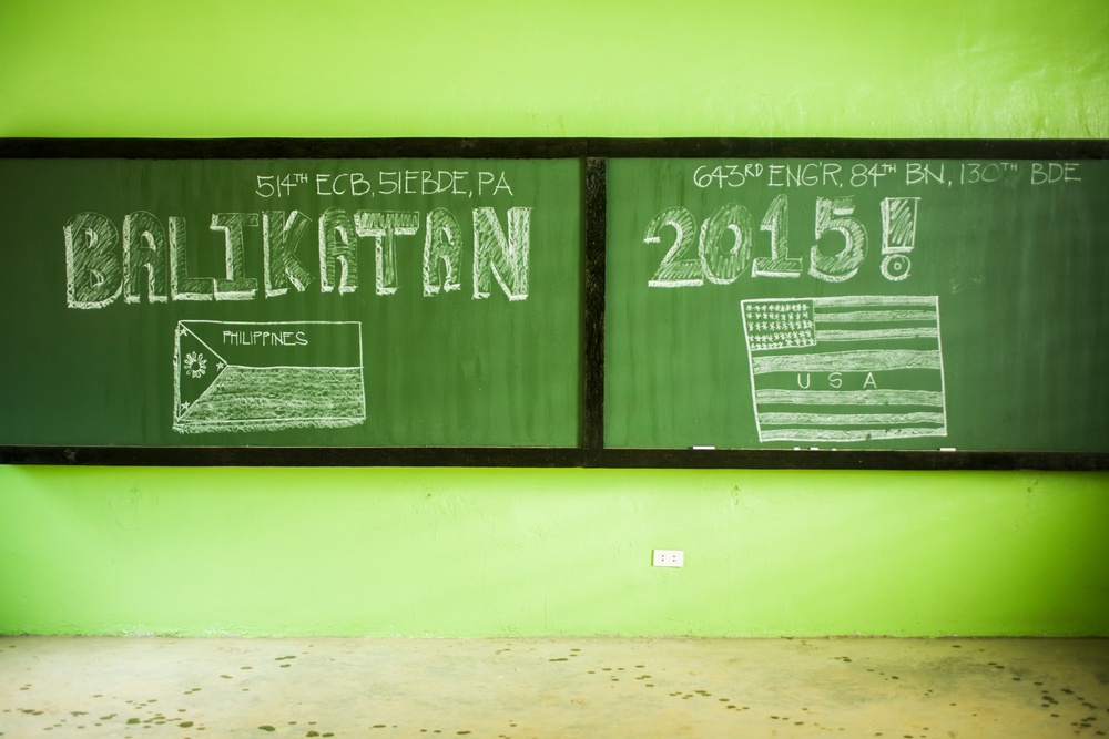 Dedication of new classroom at Sabang Elementary School