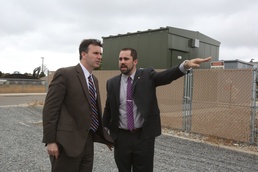 Deputy Assistant Secretary of the Navy (Energy) reviews Miramar Energy Strategy