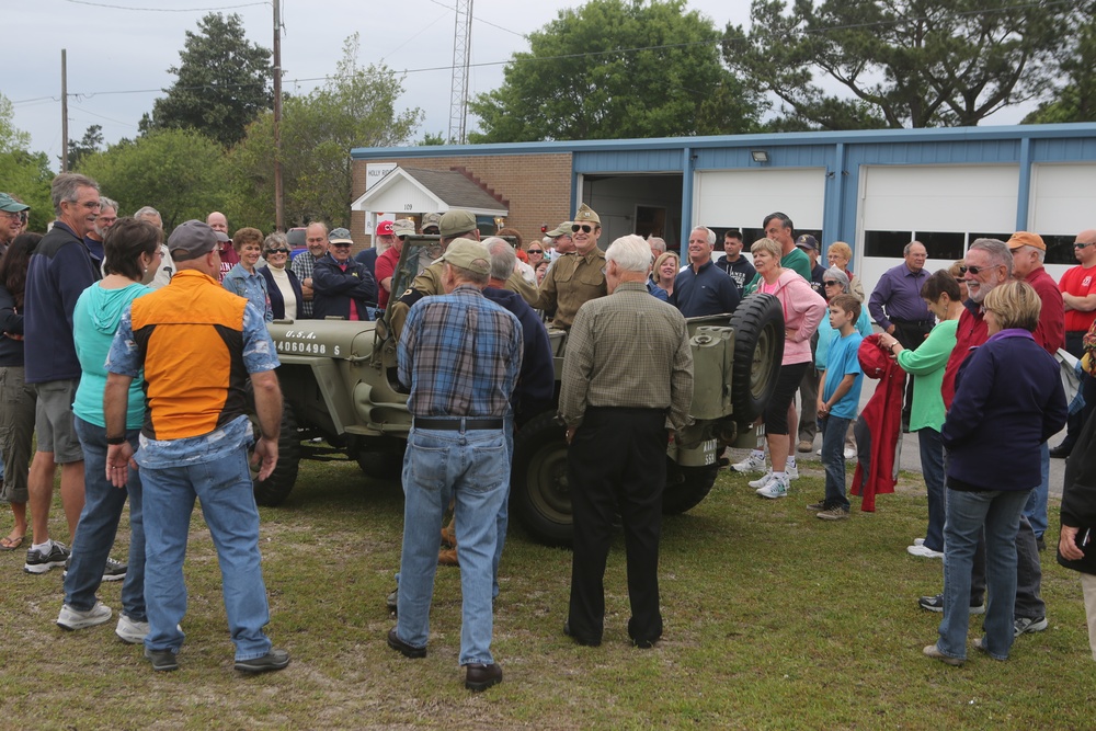 Local community celebrates Camp Davis’ 75th anniversary