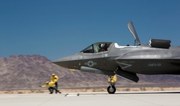 F-35B Lightning II Performs FCLP Training at MCAS Yuma