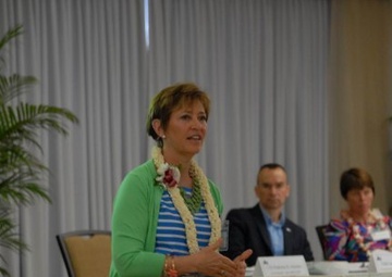 Lt. Gen. Horoho talks about High Reliability Organizations with PRMC Staff