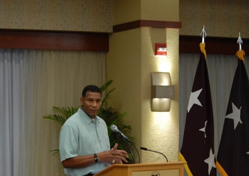 Brig. Gen. Sargent speaks at HRO Summit