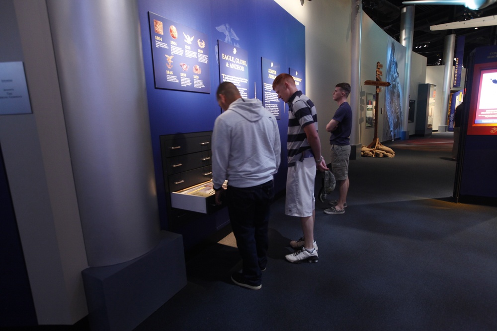 Cherry Point Marines walk through history at Marine Corps Museum