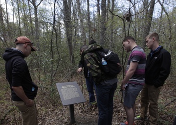 H&amp;HS NCOs kick-off three-day PME at Chancellorsville Battlefield
