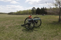 H&amp;HS NCOs kick-off three-day PME at Chancellorsville Battlefield