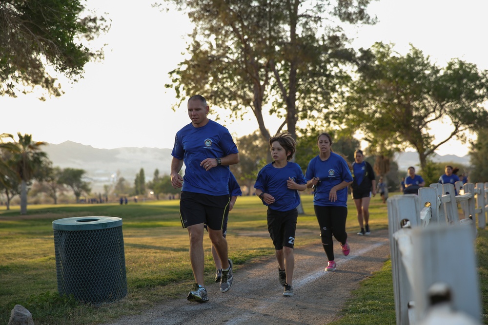 Combat Center participates in Earth Day Fun Run