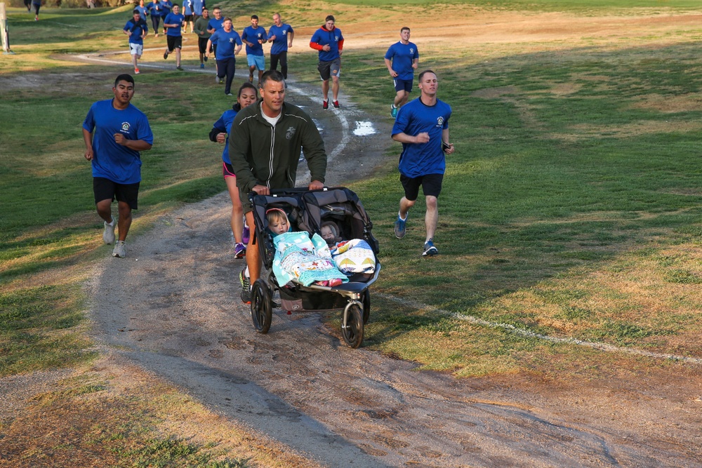 Combat Center participates in Earth Day Fun Run