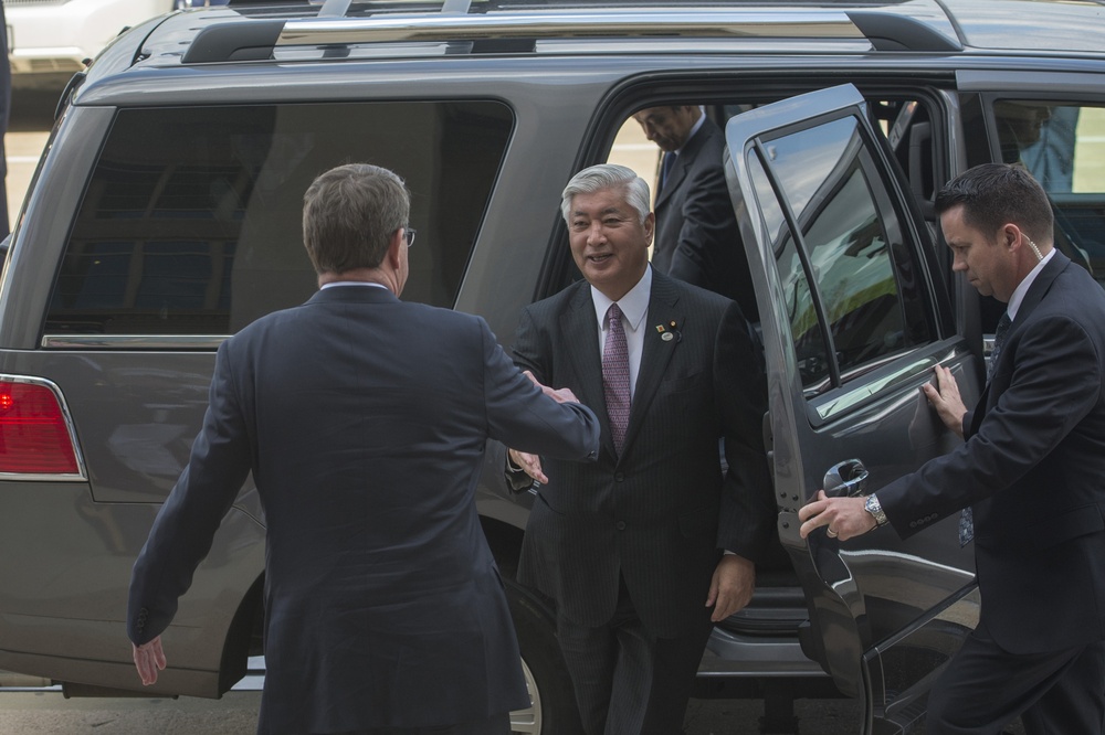 Secretary of defense meets with Japanese MoD