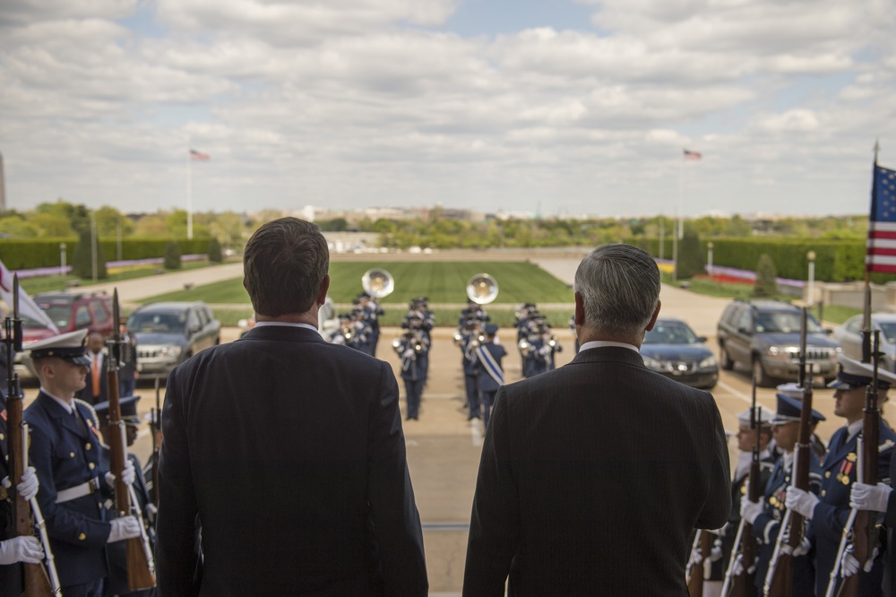 Secretary of defense meets with Japanese MoD