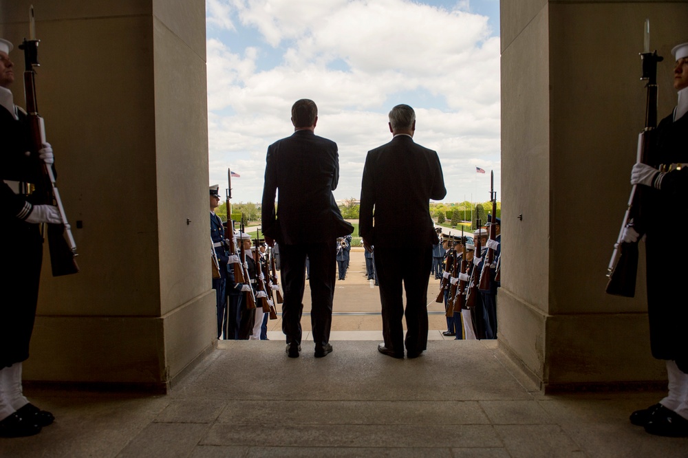 Secretary of defense meets with Japanese MoD