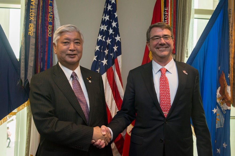 Secretary of defense meets with Japanese MoD