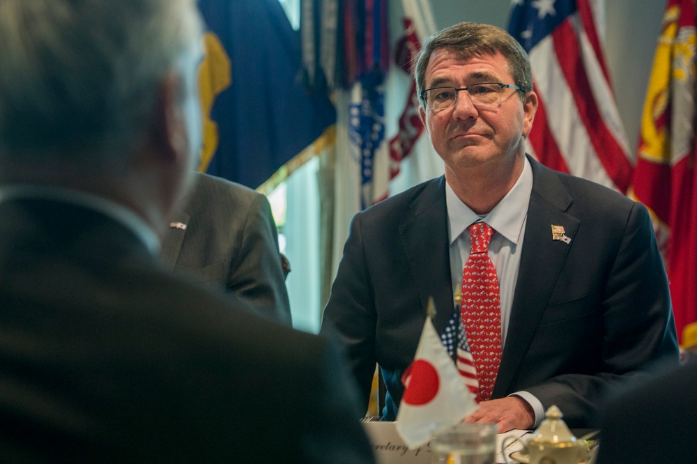 Secretary of defense meets with Japanese MoD