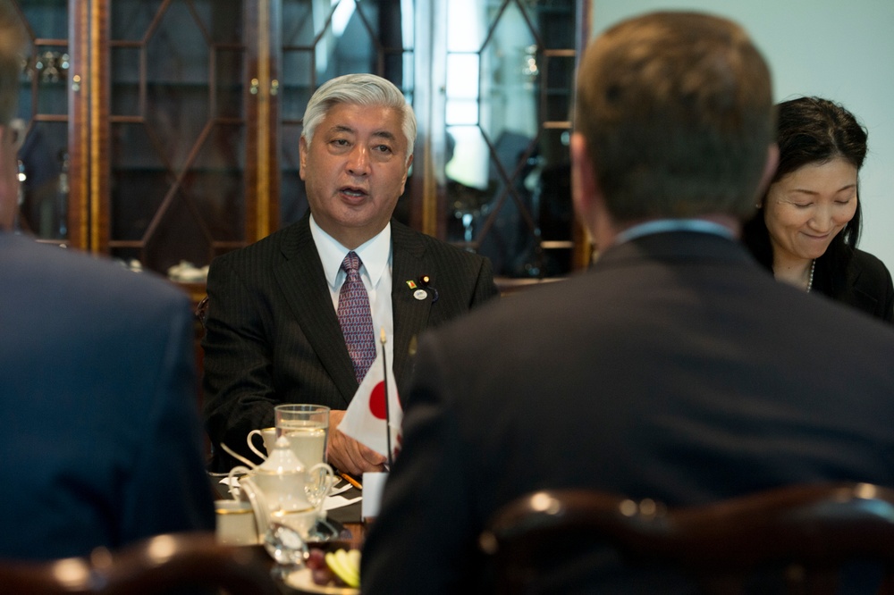 Secretary of defense meets with Japanese MoD