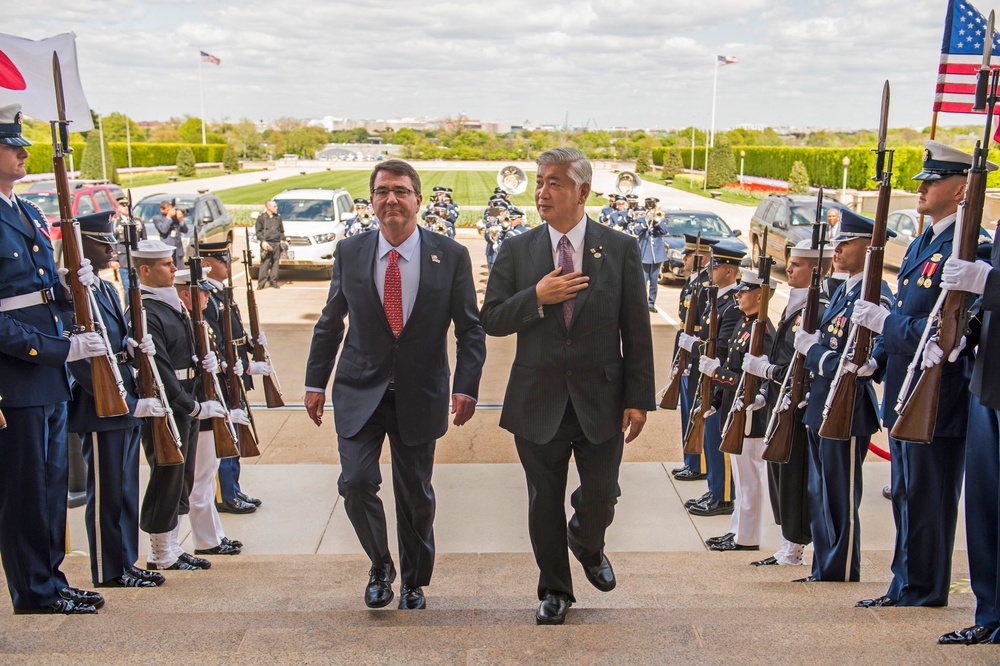 Secretary of defense meets with Japanese MoD