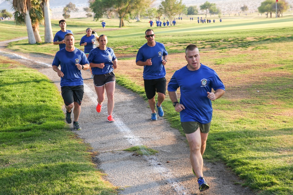 Combat Center participates in Earth Day Fun Run