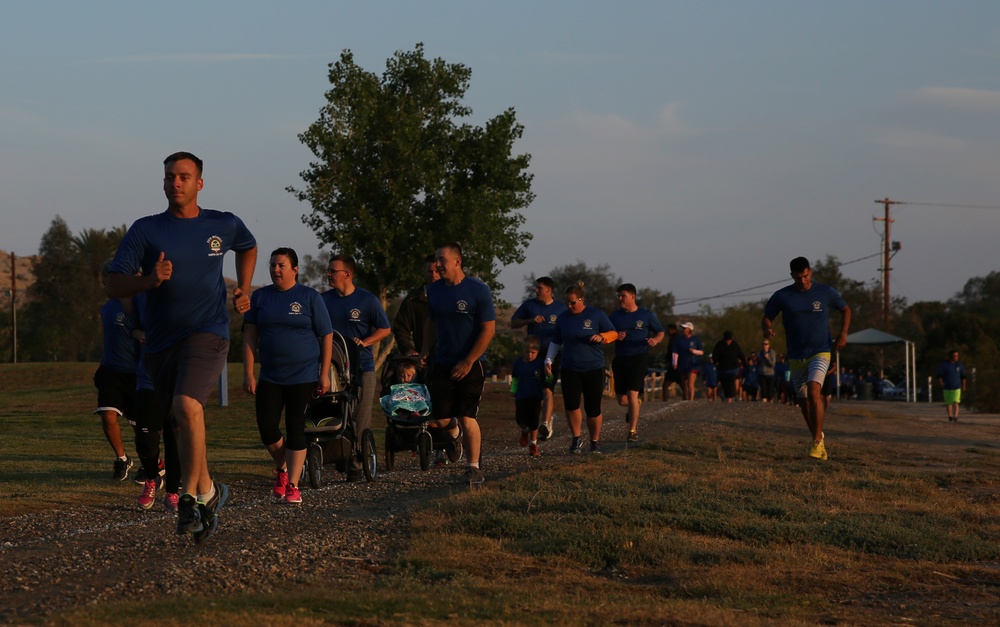 Combat Center participates in Earth Day Fun Run