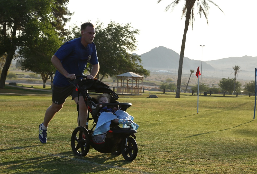 Combat Center participates in Earth Day Fun Run