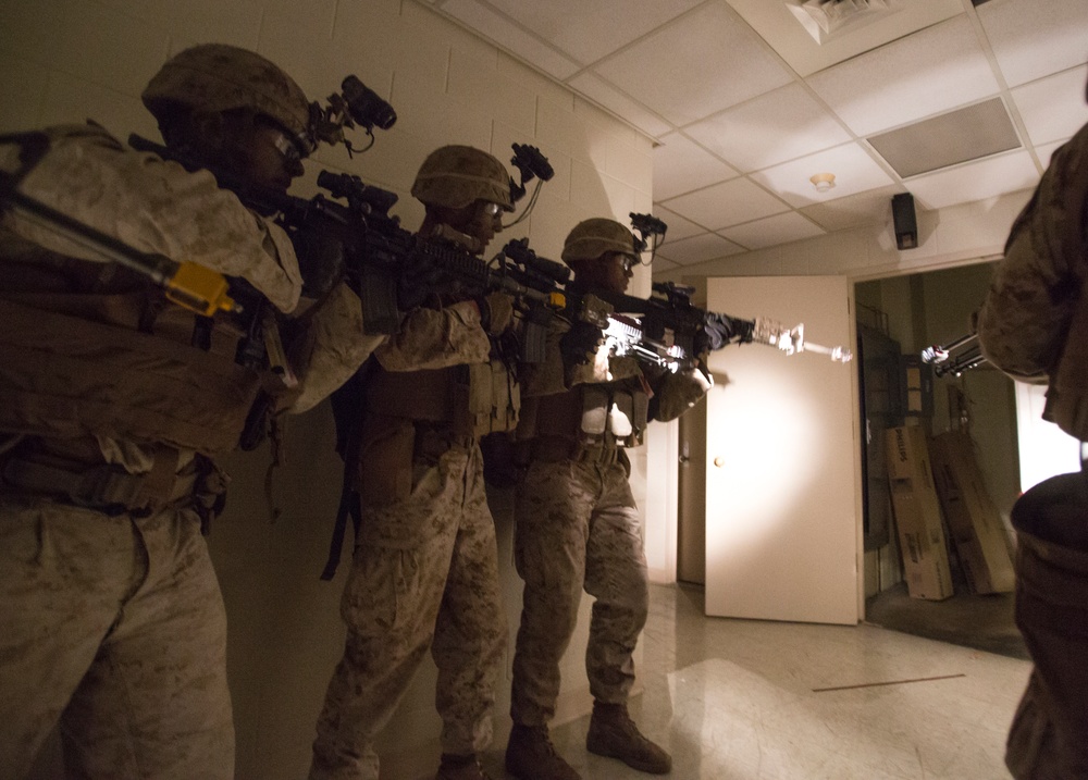 Marines stay ready, practice close-quarters combat