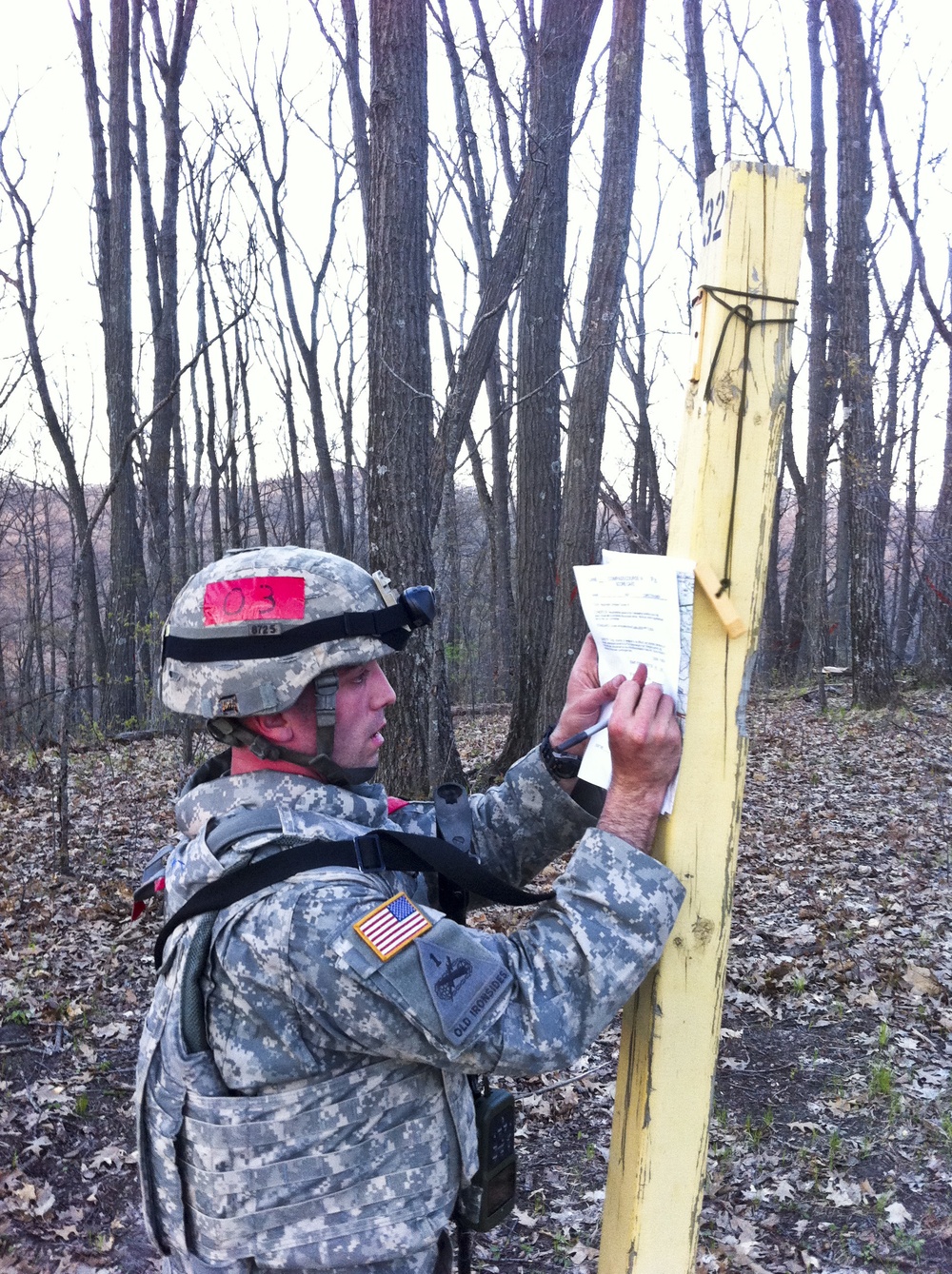 2015 Combined TEC Best Warrior Competition- Land Navigation