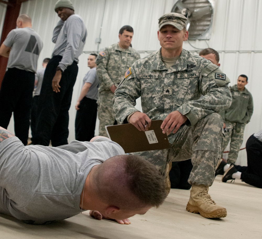 2015 Combined TEC Best Warrior Competition- Army Physical Fitness Test