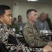 VADM Lopez attends commander's update brief