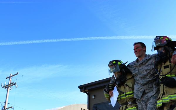 Richland County EMA exercise with Ohio Air Guard