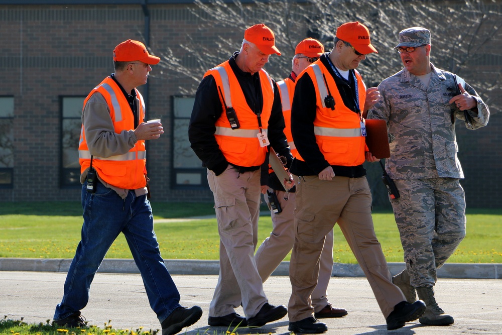 Richland County EMA exercise with Ohio Air Guard