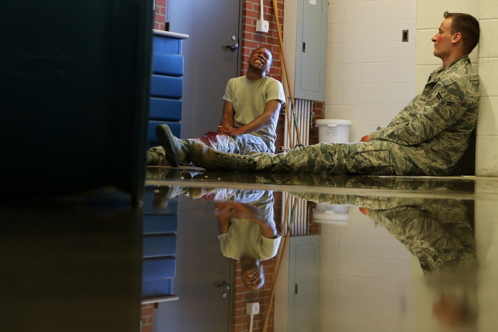 Richland County EMA exercise with Ohio Air Guard