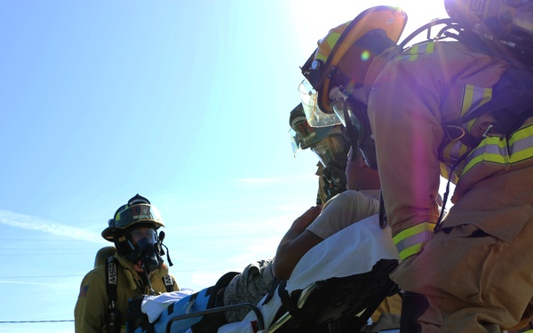 Richland County EMA exercise with Ohio Air Guard