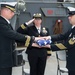 USS Porter burial at sea ceremony
