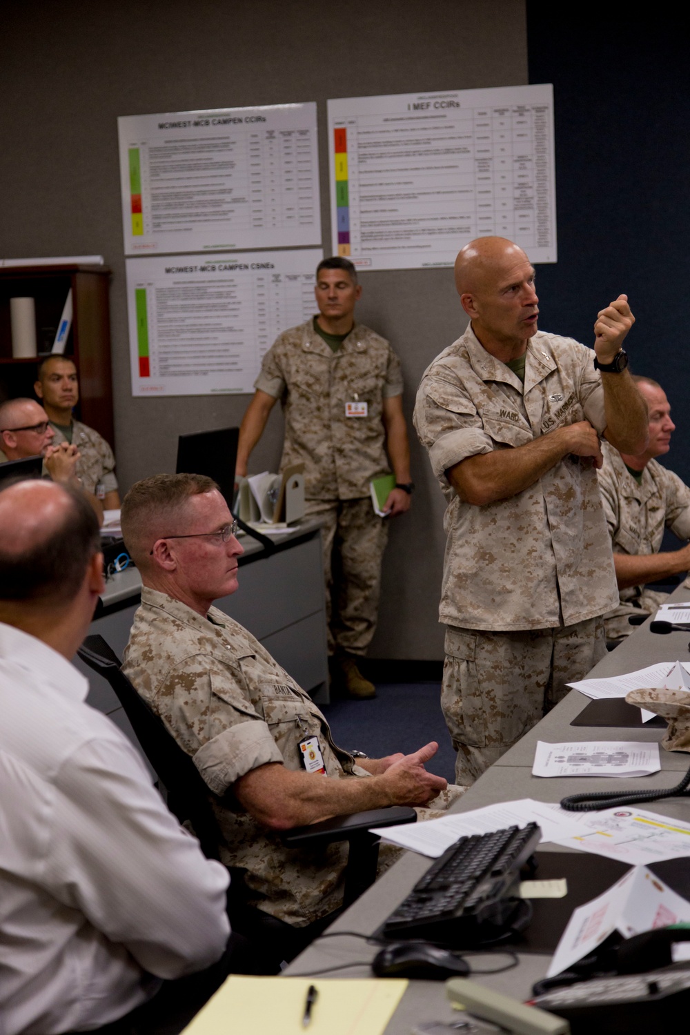 Marine Corps Installations West Emergency Operations Communication Exercise