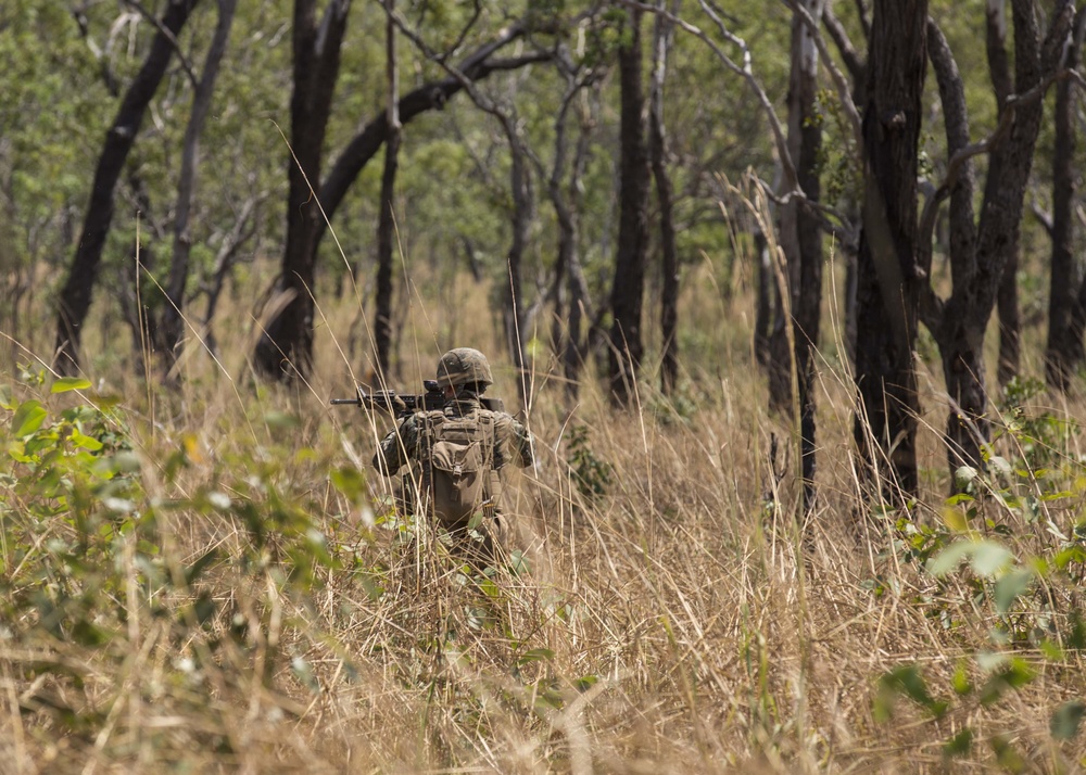 Marines kick off training in Australia