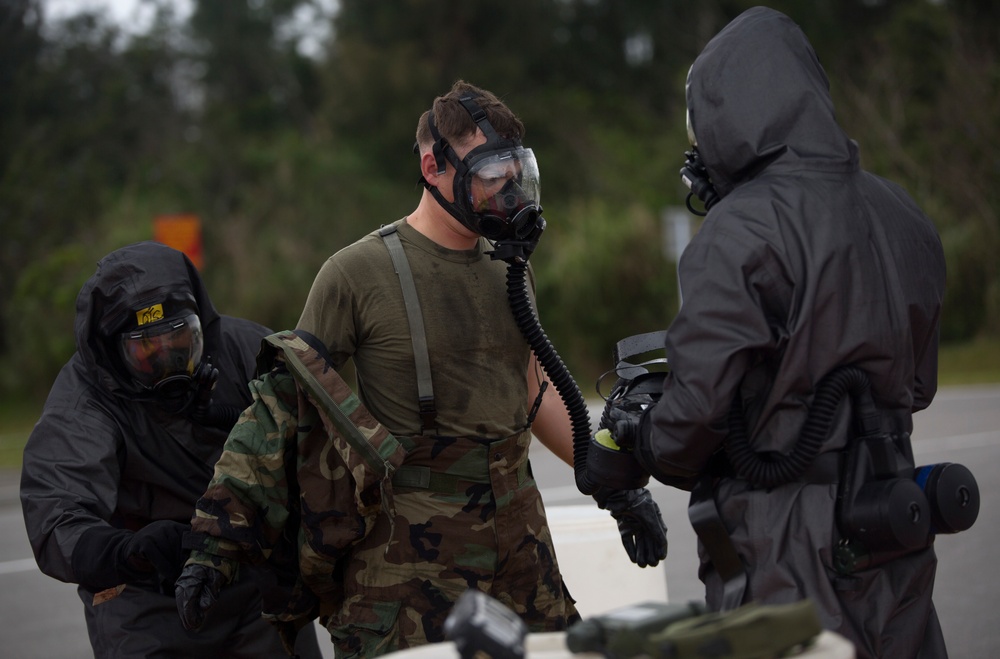 Marines rehearse critical EOD, CBRN, joint training