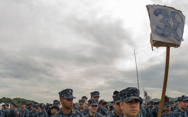 USS George Washington abandon ship drill