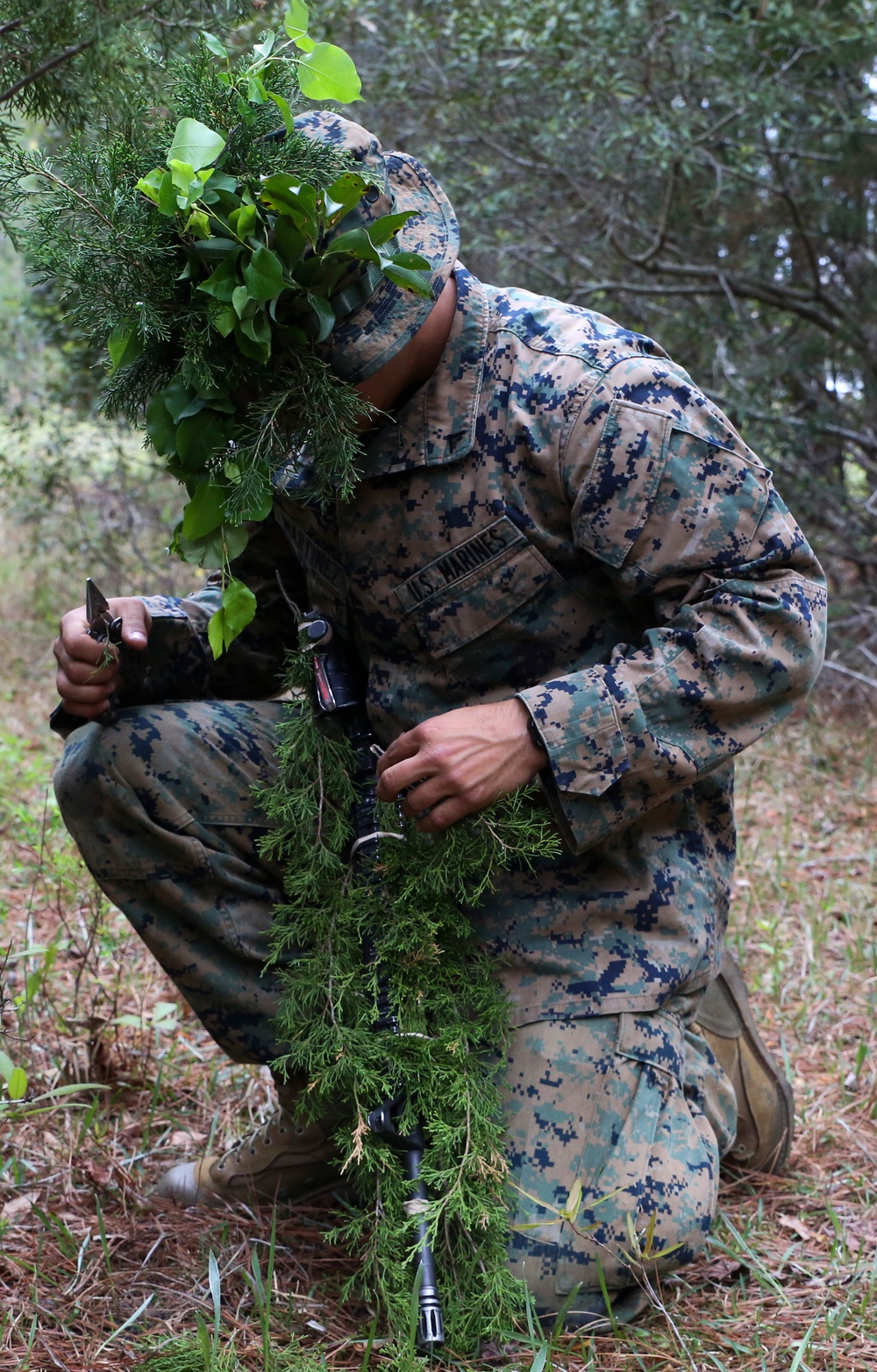 Marines train to become scout snipers